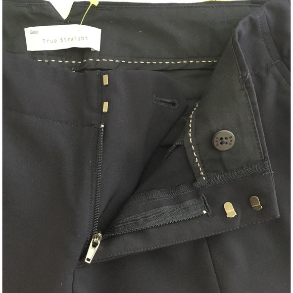 Gap true straight navy pant - Picture 4 of 5